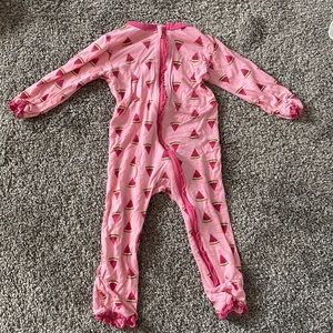 Watermelon Kickee Pants pajamas